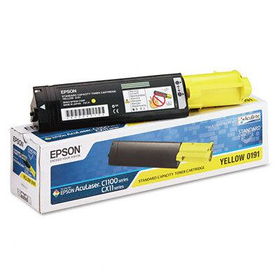 Epson S050191 - S050191 Toner, 1500 Page-Yield, Yellowepson 