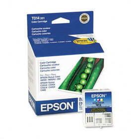 Epson T014201 - T014201 Ink, 150 Page-Yield, Tri-Colorepson 