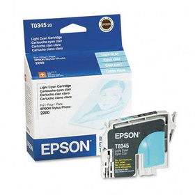 T034520 Ink, 440 Page-Yield, Light Cyanepson 