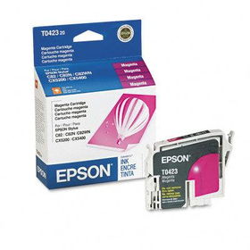 Epson T042320 - T042320 DURABrite Ink, 420 Page-Yield, Magentaepson 