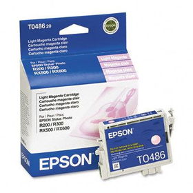 T048620 Quick-Dry Ink, 430 Page-Yield, Light Magentaepson 
