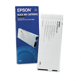 Epson T407011 - T407011 Ink, 6400 Page-Yield, Blackepson 