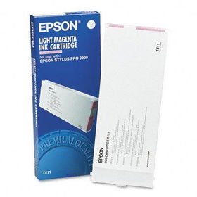Epson T411011 - T411011 Ink, 6400 Page-Yield, Light Magenta
