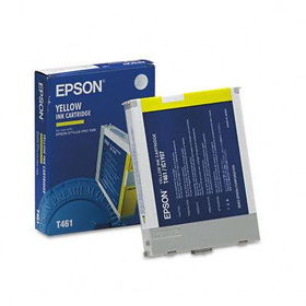 Epson T461011 - T461011 Ink, 1190 Page-Yield, Yellow