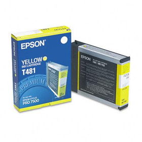 Epson T481011 - T481011 Ink, 3200 Page-Yield, Yellow