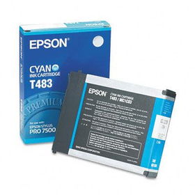 Epson T483011 - T483011 Ink, 3200 Page-Yield, Cyan