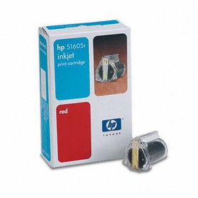 51605R (HP 550) Ink Cartridge, 550 Page-Yield, Red