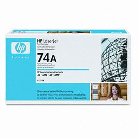 HP 92274A - 92274A (HP 74A) Toner, 3350 Page-Yield, Blacktoner 