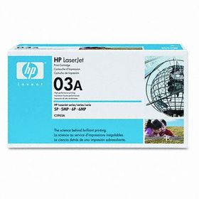 C3903A (HP 03A) Toner, 4000 Page-Yield, Blacktoner 