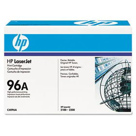 C4096A (HP 96A) Toner, 5000 Page-Yield, Blacktoner 