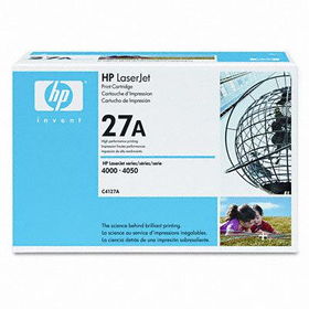 HP C4127A - C4127A (HP 27A) Toner, 6000 Page-Yield, Blacktoner 