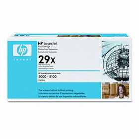 C4129X (HP 29X) Toner, 10000 Page-Yield, Blacktoner 