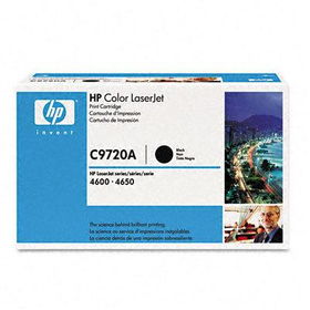 C9720A Toner, 9000 Page-Yield, Blacktoner 