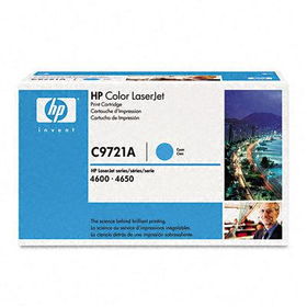 C9721A Toner, 8000 Page-Yield, Cyantoner 