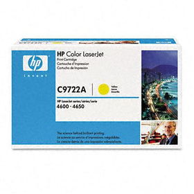 C9722A Toner, 8000 Page-Yield, Yellowtoner 