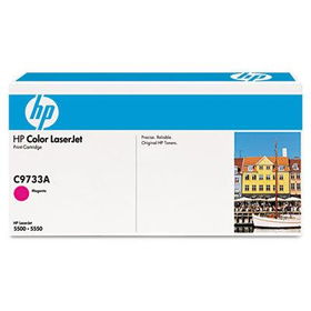 C9733A (HP 33A) Toner, 12000 Page-Yield, Magentatoner 