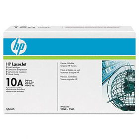Q2610D (HP 10A) Toner, 12000 Page-Yield, 2/Box, Blacktoner 