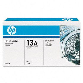 Q2613A (HP 13A) Toner, 2500 Page-Yield, Blacktoner 