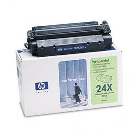 HP Q2624X - Q2624X (HP 24X) High-Yield Toner, 4000 Page-Yield, Blackhigh 