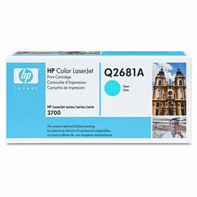 Q2681A Toner, 6000 Page-Yield, Cyantoner 