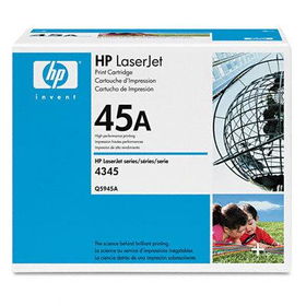 Q5945AG (HP 45A) Government Smart Toner, 18,000 Page-Yield, Blackgovernment 