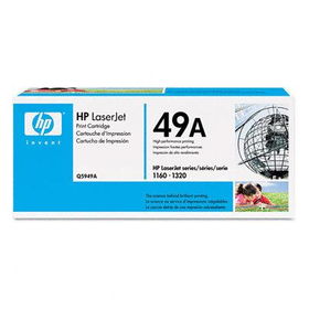 Q5949A (HP 49A) Toner, 2500 Page-Yield, Blacktoner 