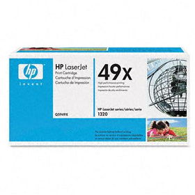 Q5949X (HP 49X) Toner, 6000 Page-Yield, Blacktoner 
