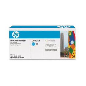 Q6001A Toner, 2000 Page-Yield, Cyantoner 