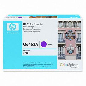 Q6463A Toner, 12000 Page-Yield, Magentatoner 
