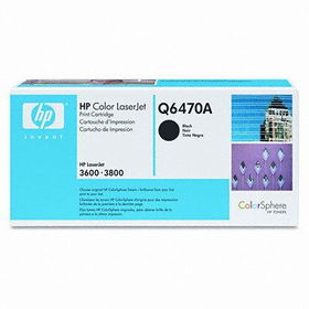 Q6470A Toner, 6,000 Page-Yield, Black,toner 