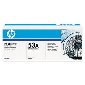 Q7553A (HP 53A) Toner, 3,000 Page-Yield, Blacktoner 