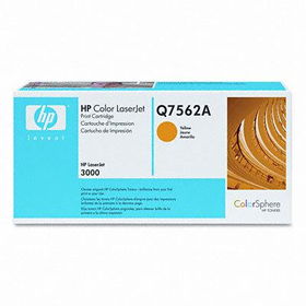 Q7562A Toner, 3500 Page-Yield, Yellowtoner 