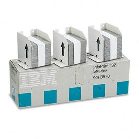 IBM 90H3570 - Standard Staples for IBM Infoprint 1145, 3 Cartridges, 15000 Staples/Boxibm 