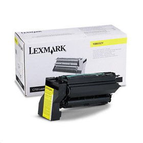 Lexmark 10B032Y - 10B032Y High-Yield Toner, 15000 Page-Yield, Yellowlexmark 
