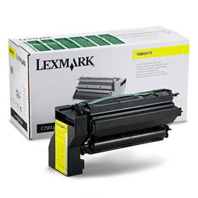 Lexmark 10B041Y - 10B041Y Toner, 6000 Page-Yield, Yellowlexmark 