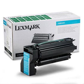10B042C High-Yield Toner, 15000 Page-Yield, Cyanlexmark 