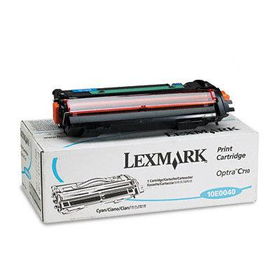 Lexmark 10E0040 - 10E0040 Toner, 10000 Page-Yield, Cyanlexmark 