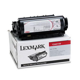 Lexmark 12A0725 - 12A0725 High-Yield Toner, 23000 Page-Yield, Blacklexmark 