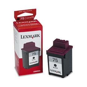 LexmarkTM 12A1975 - 12A1975 Inkjet Cartridge, High-Capacity, Blacklexmarktm 