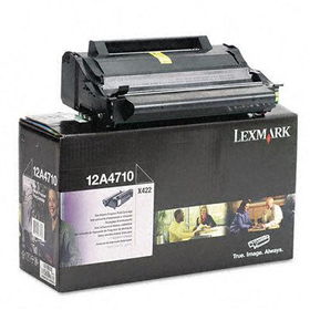 12A4710 Toner, 6000 Page-Yield, Blacklexmark 