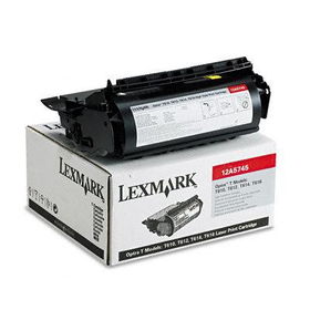 Lexmark 12A5745 - 12A5745 High-Yield Toner, 25000 Page-Yield, Blacklexmark 