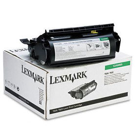 12A6865 High-Yield Toner, 30000 Page-Yield, Blacklexmark 