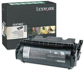 12A7462 High-Yield Toner, 21000 Page-Yield, Blacklexmark 
