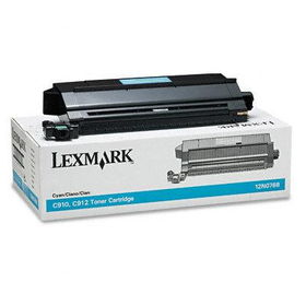 12N0768 Toner, 14000 Page-Yield, Cyanlexmark 