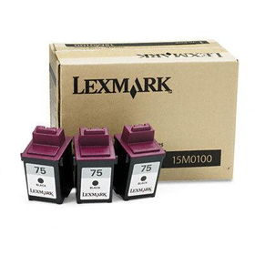 LexmarkTM 15M0100 - 15M0100 Inkjet Cartridge, 3/Pack, High-Yield, Blacklexmarktm 