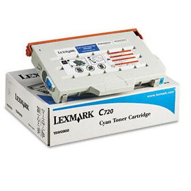 15W0900 High-Yield Toner, 7200 Page-Yield, Cyanlexmark 