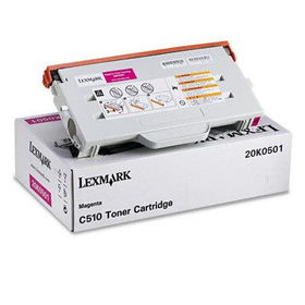 20K0501 Toner, 3000 Page-Yield, Magentalexmark 