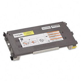 C500S2YG Toner, 1500 Page-Yield, Yellowlexmark 