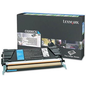 C5200CS Toner, 1500 Page-Yield, Cyanlexmark 