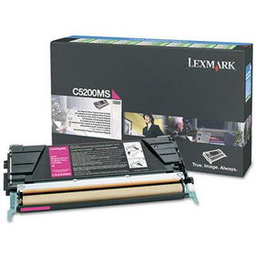 C5200MS Toner, 1500 Page-Yield, Magentalexmark 